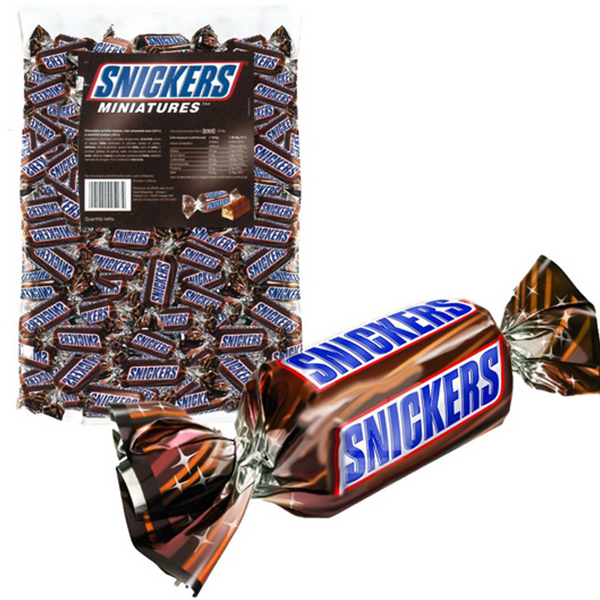 Snickers Miniatures 10kg bulk