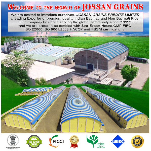 WELCOME TO JOSSAN GRAINS