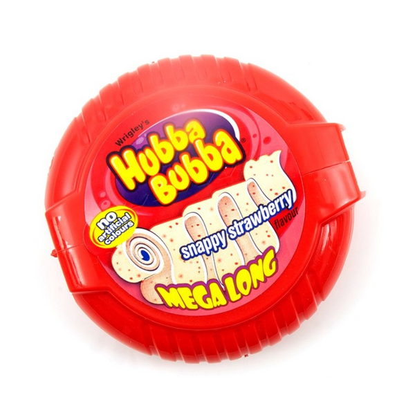 Hubba Bubba  Strawberry Bubble Gum Tape 56g