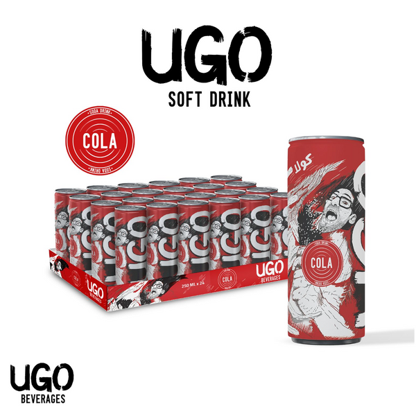 UGO soft drink Cola 250ml