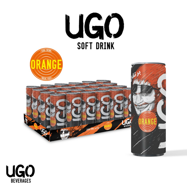 UGO Soft drink Orange 250ml