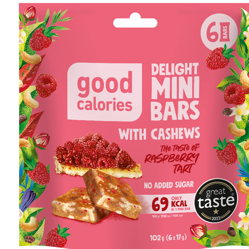 Delight Mini Bars - Raspberry Tart