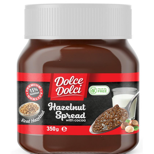 HAZELNUT SPREAD WITH REAL PARTICLES