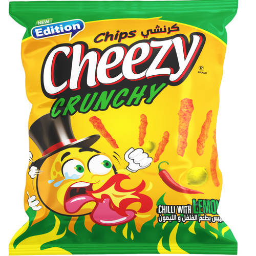 Crunchy Chips Chili & Lemon