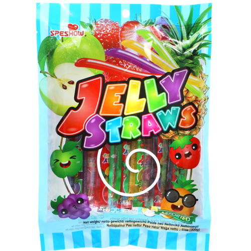 Speshow | Assorted Jelly Straws in Bag