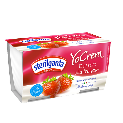Long shelf life yogurt strawberry