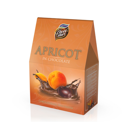 Apricot in chocolate
