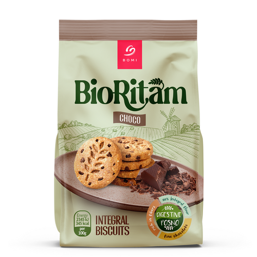 Integral biscuit Bioritam choco