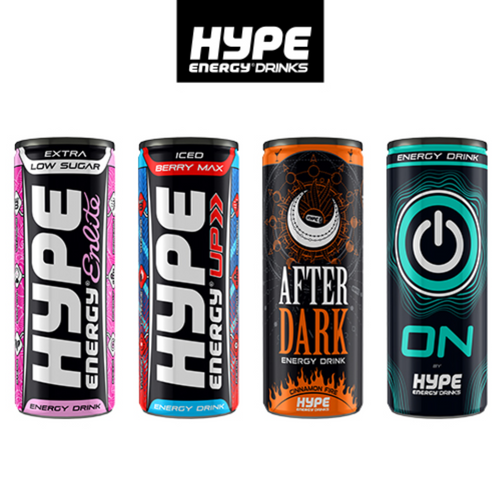 Hype Energy Enlite, Up, ON and Afterdark