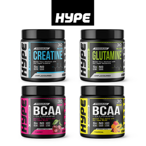 Hype BCAA, Glutamine and Creatine