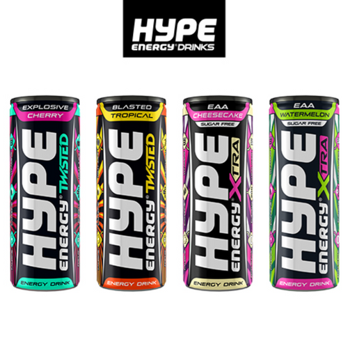 Hype Energy Twisted and XTRA