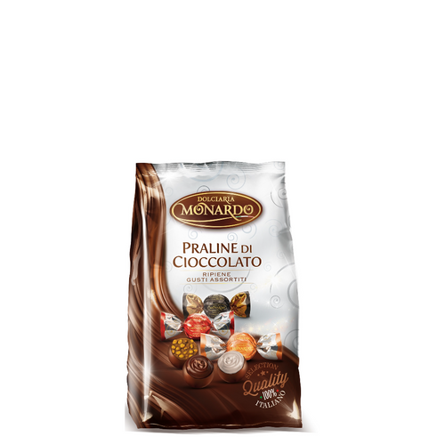 Assorted pralines chocolate bag 1 kg