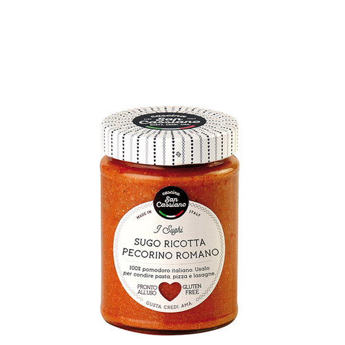 Tomato sauce with Ricotta & DOP Pecorino