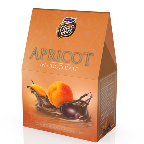 Apricot in chocolate