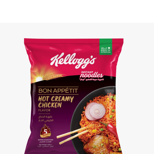 Hot Creamy Chicken Kellogg's Noodles