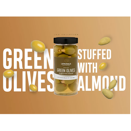 Green Olives Stuffed With Almonds
