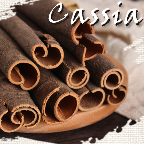 Cassia,Cinnamon, aniseed, Dried ginger