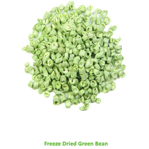 freeze dried green bean