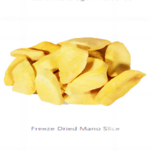 freeze dried mango slice