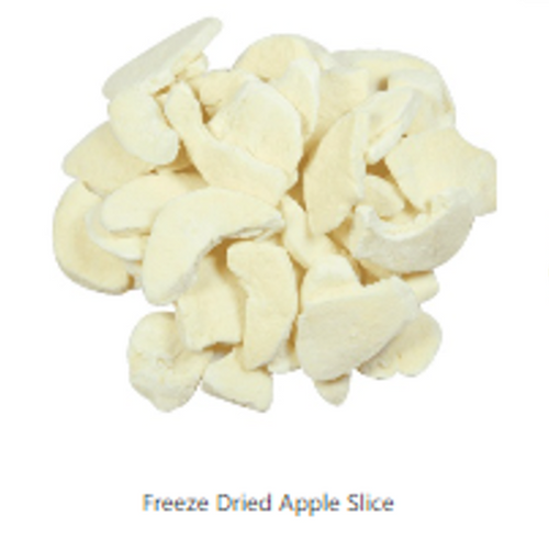 freeze dried apple slice