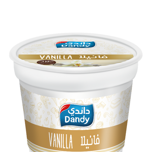 Dandy Vanilla Cup 125ml