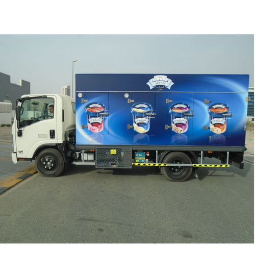 Cold Car Truck Body for IFFCO GCC
