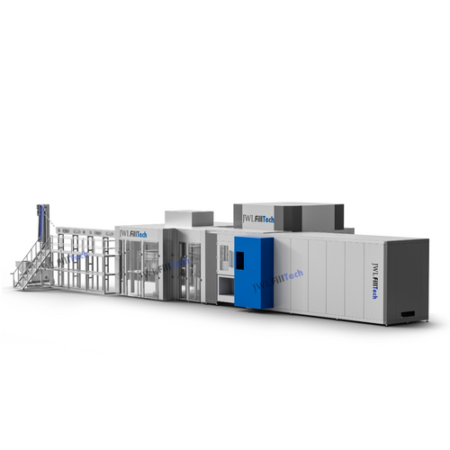 Combi block filling line