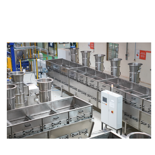 Automated Air Cooling Conveyor