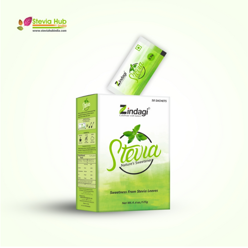 Zindagi Stevia Sachet 125g