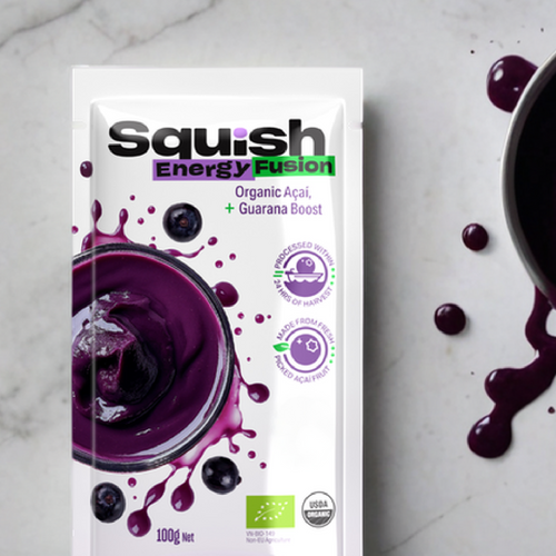 Squish Organic Açaí - Energy Fusion