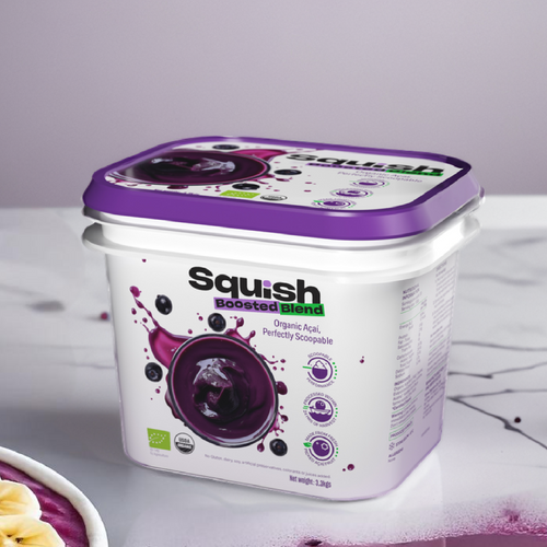 Squish Organic Açaí - Boosted Blend