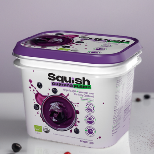 Squish Organic Açaí - Guarana Fusion