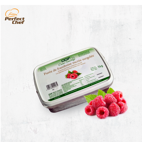 DGF Sweetened Frozen Raspberry Puree