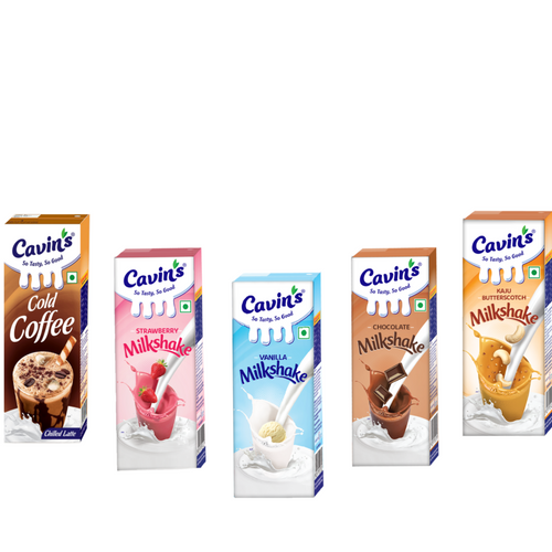 Cavins Milkshakes in Tetra 170ml