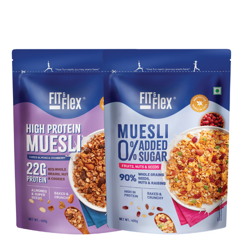 High Protein & Zero Added Sugar Muesli