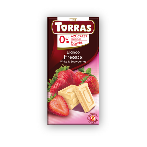 SUGAR FREE WHITE STRAWBERRIES CHOCOLATE