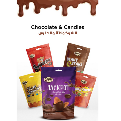 Various Chocolate Coated Candies & Nuts