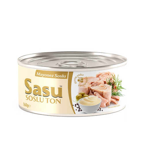 Canned Tuna With Mayonnaise Sauce