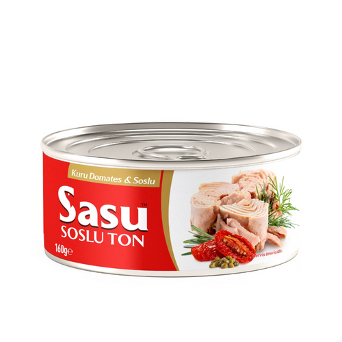Canned Tuna With Dry Tomato & Sauce