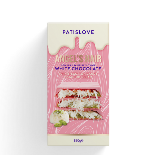 Angel's Hair Pink Chocolate 180g