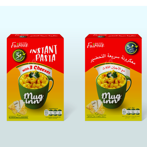 Faious Instant Pasta 7 different flavour