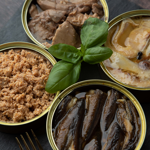 Canned wild fresh fish (river)