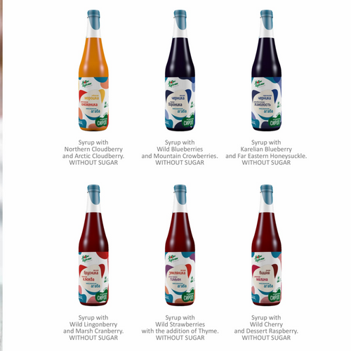 Berry syrups