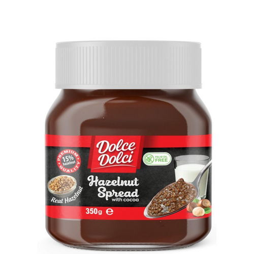 DOLCE DOLCI 15% HAZELNUT SPREAD