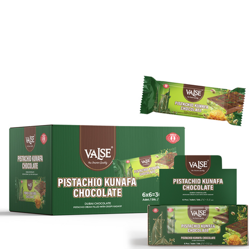 VALSE PISTACHIO KUNAFA CHOCOLATE