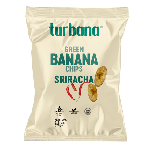 Sriracha green banan chips