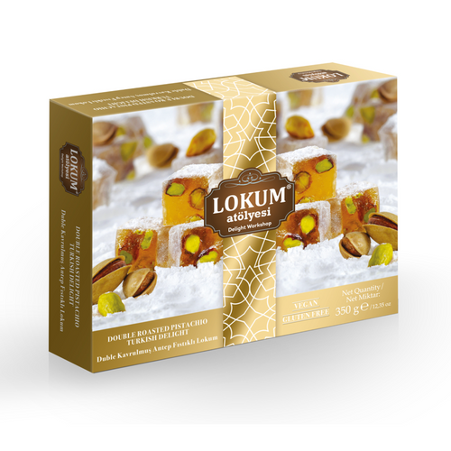 Double Roasted Pistachio Turkish Delight