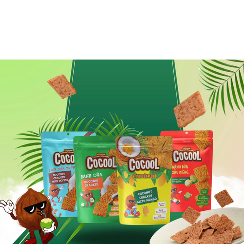 COCOOL Coconut Cracker With Flavors