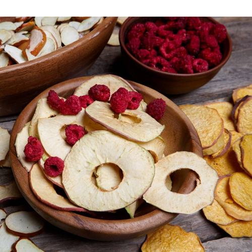 Freeze-dried fruits, berries and nuts