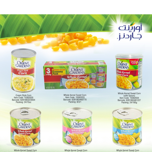 FRESHLY SWEET CORN RANGE